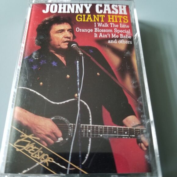 Johnny Cash Greatest Hits cassette tape - Picture 1 of 3